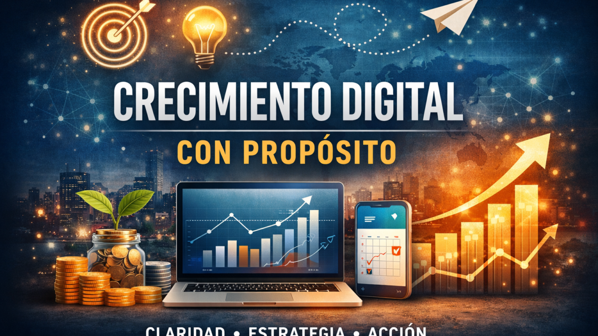 Crecimiento digital con propósito: cómo dejar de crecer sin orden