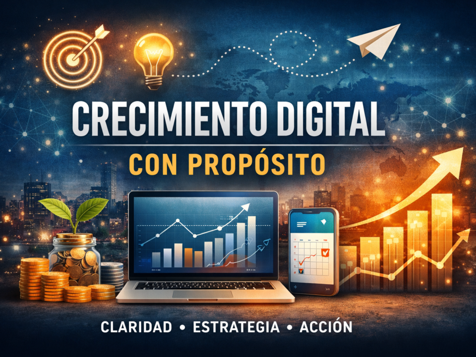 Crecimiento digital con propósito: cómo dejar de crecer sin orden